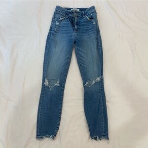 Abercrombie Skinny Ankle high rise